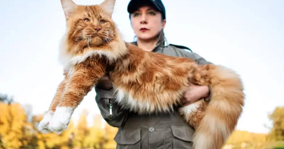 ¿Por qué son tan grandes los gatos Maine Coon?